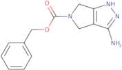 Benzyl 3-amino-4,6-dihydropyrrolo[3,4-c]pyrazole-5(1H)-carboxylate