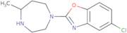 5-chloro-2-(5-methyl-1,4-diazepan-1-yl)benzo[d]oxazole