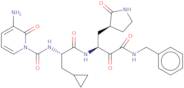 (bS,3S) b-[[(2S)-3-Cyclopropyl- 1- oxo- 2- [3-amino-2-oxo-pyridinyl] propyl] amino] - a, 2- dioxo- N- (phenylmethyl) - 3- pyrrolidin ebutanamid e