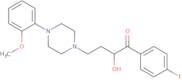 1-(4-Fluorophenyl)-2-hydroxy-4-[4-(2-methoxyphenyl)-1-piperazinyl]-1-butanone