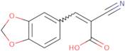 3-(1,3-Dioxaindan-5-yl)-2-cyanoprop-2-enoic acid