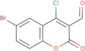 6-Bromo-4-chloro-2-oxo-2H-chromene-3-carbaldehyde