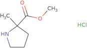 Methyl 2-methylpyrrolidine-2-carboxylate hydrochloride