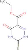 Ethyl 5-oxo-3-thioxo-2H-1,2,4-triazine-6-carboxylate