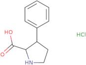 (2S,3R)-3-Phenylpyrrolidine-2-carboxylic acid hydrochloride