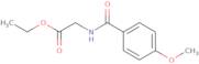 Ethyl 2-[(4-methoxybenzoyl)amino]acetate