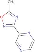 5-Methyl-3-(pyrazin-2-yl)-1,2,4-oxadiazole