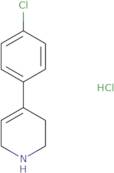 4-(4-Chlorophenyl)-1,2,3,6-tetrahydropyridine hydrochloride