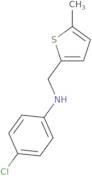 4-Chloro-N-[(5-methylthiophen-2-yl)methyl]aniline