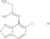 (5-Chloro-2,1,3-benzothiadiazol-4-yl)-carbamimidothioic acid methyl ester hydriodide