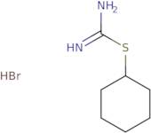 (Cyclohexylsulfanyl)methanimidamide hydrobromide