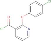 2-(4-Chlorophenoxy)pyridine-3-carbonyl chloride