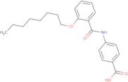 4-[[2-(Octyloxy)benzoyl]amino]benzoic acid