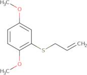 1-Allylsulfanyl-2,5-dimethoxybenzene