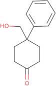 4-(Hydroxymethyl)-4-phenylcyclohexan-1-one