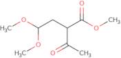 Methyl 2-acetyl-4,4-dimethoxybutanoate