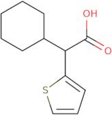 2-Cyclohexyl-2-(thiophen-2-yl)acetic acid