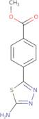 Methyl 4-(5-amino-1,3,4-thiadiazol-2-yl)benzoate