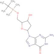 2-Amino-9-[(2R,4S,5R)-5-[[tert-butyl(dimethyl)silyl]oxymethyl]-4-hydroxyoxolan-2-yl]-3H-purin-6-one