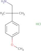 2-(4-Methoxyphenyl)-2-methylpropan-1-amine hydrochloride