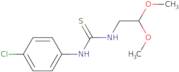 1-(4-Chlorophenyl)-3-(2,2-dimethoxyethyl)thiourea