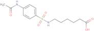 6-[[[4-(Acetylamino)phenyl]sulfonyl]amino]-hexanoic acid