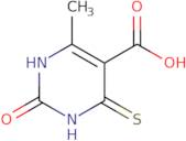6-Methyl-2-oxo-4-sulfanylidene-1,2,3,4-tetrahydropyrimidine-5-carboxylic acid