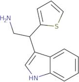 2-(1H-Indol-3-yl)-2-(thiophen-2-yl)ethan-1-amine