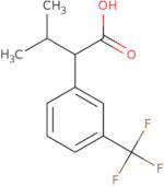 3-Methyl-2-[3-(trifluoromethyl)phenyl]butanoic acid