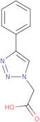 2-(4-Phenyl-1H-1,2,3-triazol-1-yl)acetic acid