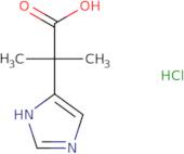 2-(1H-Imidazol-4-yl)-2-methylpropanoic acid hydrochloride