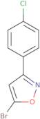 5-Bromo-3-(4-chlorophenyl)-1,2-oxazole