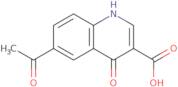 6-Acetyl-4-oxo-1,4-dihydroquinoline-3-carboxylic acid