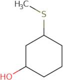 3-(Methylsulfanyl)cyclohexan-1-ol