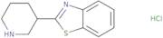 2-(3-Piperidinyl)-1,3-benzothiazole hydrochloride