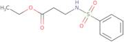 Ethyl 3-benzenesulfonamidopropanoate