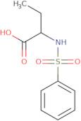 2-Benzenesulfonylamino-butyric acid