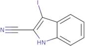 3-Iodo-1H-indole-2-carbonitrile