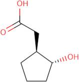 rac-2-[(1R,2S)-2-Hydroxycyclopentyl]acetic acid