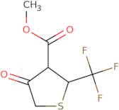 4-Oxo-2-trifluoromethyl-tetrahydro-thiophene-3-carboxylic acid methyl ester