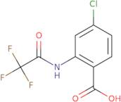 4-Chloro-2-[(2,2,2-trifluoroacetyl)amino]benzenecarboxylic acid