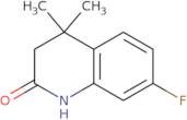 7-Fluoro-4,4-dimethyl-1,3-dihydroquinolin-2-one