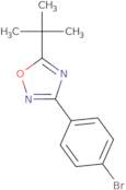 3-(4-Bromophenyl)-5-tert-butyl-1,2,4-oxadiazole