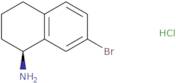 (S)-7-Bromo-1,2,3,4-tetrahydro-naphthalen-1-ylamine hydrochloride ee