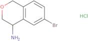 6-Bromo-3,4-dihydro-1H-isochromen-4-amine hydrochloride