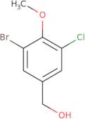 (3-Bromo-5-chloro-4-methoxyphenyl)methanol