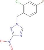 1-(2-Chloro-4-fluorobenzyl)-3-nitro-1H-1,2,4-triazole