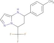 5-p-Tolyl-7-trifluoromethyl-4,5,6,7-tetrahydro-pyrazolo[1,5-a]pyrimidine