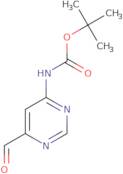 tert-Butyl N-(6-formylpyrimidin-4-yl)carbamate