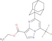 Ethyl 5-(1-adamantyl)-7-(trifluoromethyl)pyrazolo[1,5-a]pyrimidine-3-carboxylate